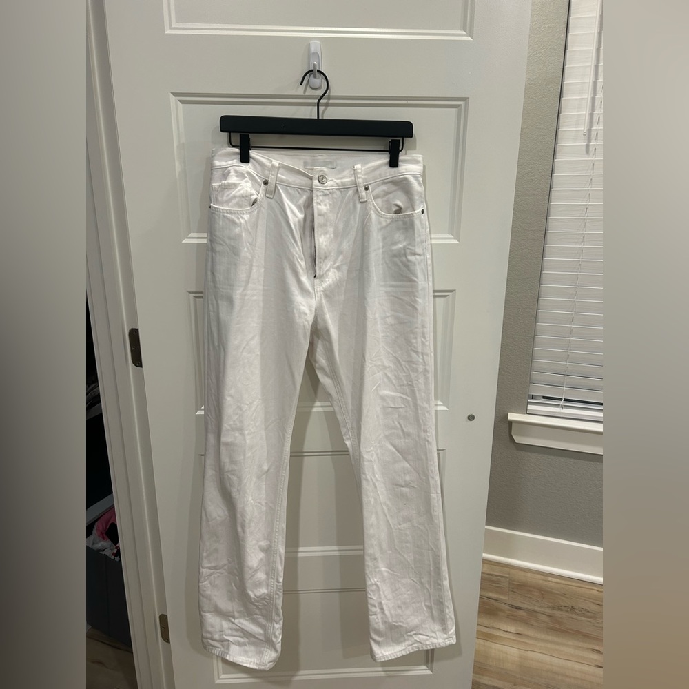 Uniqlo White Jeans